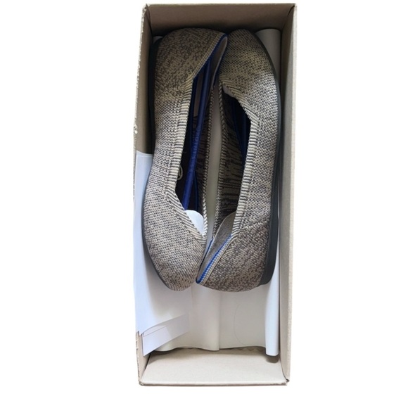 Rothy’s Flat Heather Taupe 6 Retired office career comfort casual neutral - Picture 5 of 5